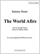 The World Afire SATB choral sheet music cover